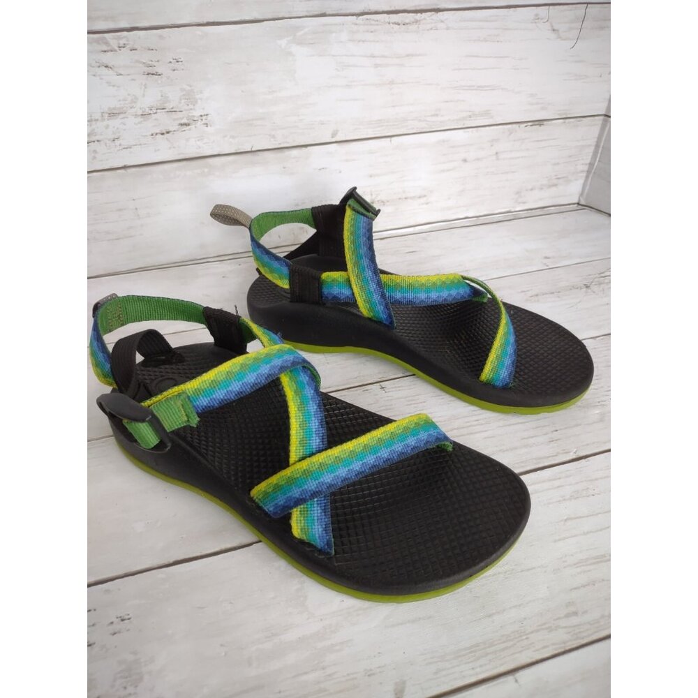 Chaco Z/1 Classic Outdoor Sandals Rainbow Prism Women's Size 5, Clean Condition